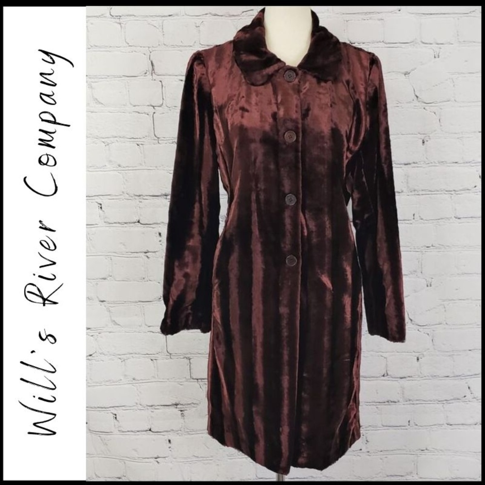 WILL’S RIVER COMPANY Elegant Faux Mink Dark Brown